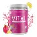 VNDL Vital EAA Supplement for Recovery with Amino Acids & Electrolyte Powder-Boost Muscle & Hydration with BCAAs-Improve Performance with Coconut Water Powder-Dragon Fruit Lemonade Flavor- 30 Servings Dragonfruit Lemonade
