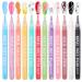 Owelth 12 colors 3D nail polish pencil set nail art pencil DIY line dotting graffiti puncture pen nail tip nail art pen beauty decorating manicure tools nail design for halloween normal color-2