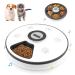 Chintu Automatic Cat Feeder Auto Cat Food Dispenser - Portion Control Pet Dry Food Dispenser for Small Dog, Programmable Timed Smart Cat Feeder with Voice Reminder Time Interval