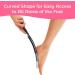 Professional Foot Callus Remover - Medical Grade Steel Scrubber for Dead Skin - Ergonomic and Easy to Use - Buy Online on GoSupps.com