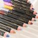 Reddhoon 12 Colors Glitter Eyeshadow Pencil Set Shimmer Shiny Eyeshadow Pen Set Long Lasting Smooth Eye Shadow Makeup Pen - Buy Online on GoSupps.com
