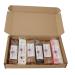 Bysel Traditional Confectionery Bar Selection Hamper including nougat fudge peanut brittle and cinder toffee