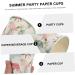 Abaodam 18pcs Flamingo Cake Wai Cake Decoration Hot Coffee Cups Flamingo Paper Cups The Summer Mouthwash Cup - Buy Online on GoSupps.com
