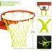 Glow Basketball Net - Heavy Duty Replacement 12 Loop Nightlight Hoop Net - Luminous Green for Indoor & Outdoor Play - Buy Online on GoSupps.com