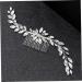 Ipetboom Hair Side Combs Rhinestone Barrettes Wedding Hair Clip Rhinestone Hair Clip Hair Teasing Comb Decorative Hair Combs Bride Insert Comb Bridal Bride Hair Clip Accessories Manual Miss - Buy Online on GoSupps.com