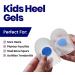 Kids Heel Cups & Inserts for Sever's Disease & Heel Pain Relief | Gel Cushions for Plantar Fasciitis | Size 2-5 (3 Pairs - Blue - Buy Online on GoSupps.com