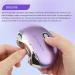 Automatic Electric Nail Clippers Electric Nail Clippers Electric Nail File Rechargeable Nail Clippers and File LCD Digital Display Nail Clippers with Light and 3 Speeds for and Purple - Buy Online on GoSupps.com