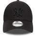 New Era New York Yankees 39Thirty Flexfit Cap - Stretch Diamond Black - One Size | Official MLB Merchandise - Buy Online on GoSupps.com