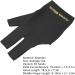 Fockety Pool Cue Gloves | Universal Durable Billiard Gloves | Breathable Right Hand Black - Shop Now! - Buy Online on GoSupps.com