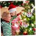 Yardenfun 1pc Christmas Tree Bells Christmas Tree Decorations Grazing Bells Bell Hanging Decor Accessories White 6X6CM - Buy Online on GoSupps.com
