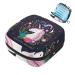 Menstrual Pad Bag with Zipper Ladies Napkin Pouch Tampons Collection Bag for Women and Girls (Unicorn)