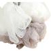 Gralara Body Puff Bath Sponge - Portable Shower Ball for Bathroom | Gray Bath Sponge for Ultimate Cleanliness - Buy Online on GoSupps.com