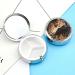 Wild Animal Leopard Pill Box - Stylish 3 Compartment Travel Case for Vitamins Medications & Supplements | Mini Metal Organizer for Purse & Pocket - Buy Online on GoSupps.com