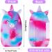 Basumee Unicorn Seat Belt Covers for Kids - Pink Seat Belt Pads & Head Support for Child Car Safety - Buy Online on GoSupps.com