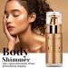 Rose Gold Glitter Body Shimmer Liquid Highlighter for Face & Body - Women's Cosmetics - Buy Online on GoSupps.com