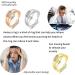 Lymph Detox Magnetic Bracelet Earrings Ring Set for Women - Anxiety Relief - Silver - Buy Online on GoSupps.com