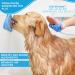 Aquapaw Dog Wash & Shower Attachment | Easy Pet Bathing Massaging & Cleaning | 8-Foot Hose Sprayer & Scrubber - Blue - Buy Online on GoSupps.com