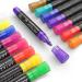 ARTEZA Liquid Chalk Markers Set - 16 Bright Colors, Dust-Free, Water Based Chalkboard Markers with Replaceable Tips and Bonus Accessories - Buy Online on GoSupps.com