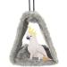 Winter Warm Bird Nest House Shed Hut Hanging Hammock for Small Birds - Grey - Buy Online on GoSupps.com