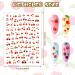 Cherry Nail Stickers - 10 Sheets | 3D Cute Fruit Decals for Manicure & Acrylic Nails - Buy Online on GoSupps.com