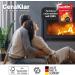 Abrazo Cera Clear Fireplace Cleaner 16 Scratch-Free Chemical-Free Cleaning Cloths (8 Packs of 2) for Chimney & Fireplace Maintenance - Buy Online on GoSupps.com