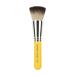 Bdellium Tools Professional Makeup Brush - 957 Precision Kabuki - Short Wooden Handle for Convenient Travel For Versatile Application (Yellow 1pc)