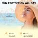 Factor 50 Sun Cream - Hyaluronic Acid Sunscreen Spf 50 with vitamin C - Summer Sun protection - Even Skin Color Not Sticky Lightweight Breathable - Anti-Ageing Sun Cream for Daily UVA UVB Visible - Buy Online on GoSupps.com