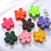 8PCS Acrylic Flower Hair Claw Clips for Women - Pastel Floral Shaped Hair Barrettes - Strong Hold Jaw Clamp for Styling Thick & Thin Hair - Buy Online on GoSupps.com