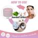Reusable Makeup Remover Pads 16 Pack - Organic Bamboo Cotton Velvet Rounds with Laundry Bag and Metal Box - for All Skin Types - Red - Buy Online on GoSupps.com