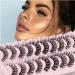 False Eyelashes Russian Strip Lashes D Curly Natural Wispy Fluffy Natural Thick Volume Reusable Handmade Fake Lashes Extension 10 Pairs (5 style mix) - Buy Online on GoSupps.com