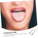 FRCOLOR 2pcs Stainless Steel Tongue Brush - Best Oral Care Tool for Fresh Breath - Buy Online on GoSupps.com