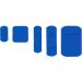 Buy HypaPlast Blue Catering Plasters (100 Pack) - Sterile Hypoallergenic & Visually Detectable for International Shipping - Buy Online on GoSupps.com