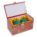 Tovinanna 2st Turker Handball Balls Chinese massage turquoise ball gifts The gifts green gemstones relax finger gift balls fitness baoding wooden