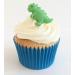 Holly Cupcakes 6 Mixed Colour Sugar Dinosaurs- edible & handmade with love in the UK! - Buy Online on GoSupps.com