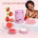 COLOROCK Lip Mask &Sugar Lip Scrub Set Natural Lip Treatment Duo - 4 IN 1 Lip Sleep Mask Gift Set for Exfoliate Nourish Soothe & Hydrate Dry and Flaky Lips-Lip Mask Overnight for Lip Care-Strawberry - Buy Online on GoSupps.com
