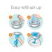 Diaper Genie Refill Bags 270 Count (Pack of 4) with Max Odor Lock | Holds Up to 1080 Newborn Diapers 4-Pack Bonus - Buy Online on GoSupps.com