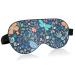Haskirky Light Blocking Eye Mask Breathable and Adjustable Adult Men and Women Travel on Business Trips Yoga Meditation Light Smooth Comfortable Eye Mask Office Deep Sleep Goodies Butterfly (4)