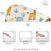 Clever Animals Hair Towel 2 Pack | Super Absorbent Quick Dry Hair Turbans for Women & Girls - Buy Online on GoSupps.com