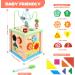 Shop Motor Cube Activity Cubes - 6-in-1 Montessori Wooden Toys for Kids Aged 1-5 | International Shipping - Buy Online on GoSupps.com