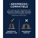 CafePod Black Velvet Nespresso Compatible Coffee Pods - 60 Aluminium Capsules - Buy Online on GoSupps.com