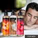 Sensual Massage Oil - Vanilla Coconut & Strawberry - Edible Body Massage Oil with Almond & Grape Seed Oil | Relaxation & Intimacy (3x200ml) - Buy Online on GoSupps.com