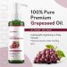 Aquableu Premium Grapeseed Oil - 100% Pure and All-Natural - Hydrating and Silky Smooth - Moisturing, for Clean and Healthy Skin, and Strong Hair - Cold Pressed - 8 oz Grapeseed Oil (8oz) - Buy Online on GoSupps.com