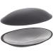 Lurrose 1 pair of buttocks pads raise fake pad hip pad hip pads for women women fake buttocks silicone-hip cushion hip silicone pads drop shape lifter black 22.5x16.5cm