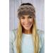 VEEJION Women Knitted Headbands - 4 Piece Winter Headband Set with Buttons for Face Mask - Ear Warmer Hair Bands in Assorted Colors - Buy Online on GoSupps.com