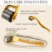 Dr.roller Derma Roller Derma Roller Hair Growth Men and Women Beard Roller for Growth 0.5mm Dermaroller Microneedling Roller for Wrinkles Stretch Marks Acne Spot Hair Loss (Gold) Gold 0.5MM - Buy Online on GoSupps.com