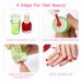 Silicone Nail Stamper French Tip Set | 3+3 Pcs Jelly Coldairsoap Stamper Kit | Manicure Tools - Buy Online on GoSupps.com