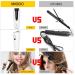 Automatic Curling Iron - Cordless Professional Hair Curler | 3 Temps & Anti-Tangle | Quick 4s Styling - Yellow - Buy Online on GoSupps.com