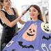 Kigai Happy Halloween Barber Cape | Professional Waterproof Hair Cutting Cape for Men & Women - Adjustable Snap Closure - Buy Online on GoSupps.com