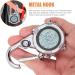 BESPORTBLE Mini Clip Microlight Watch Carabiner Fob Watch Backpacker Clip on Pocket Watch for Outdoor Sports Blue Dark Blue - Buy Online on GoSupps.com