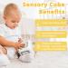 Mciskin Busy Activity Cube for Toddlers | Montessori Motor Skills Toy | Learning & Fidget Cube for Ages 1-4 - Buy Online on GoSupps.com